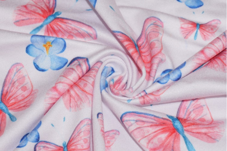 Butterfly print fabric​