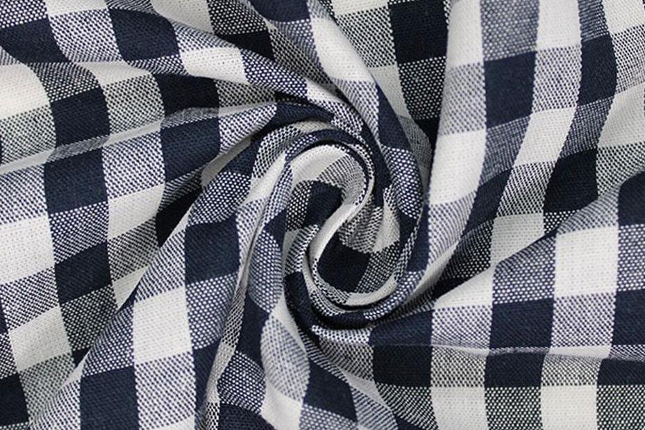 Gingham print fabric​