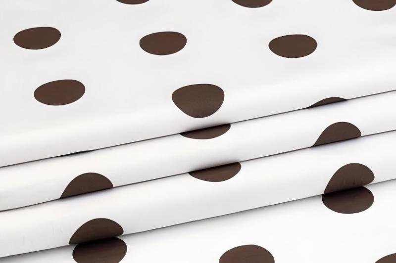 Polka dot print fabric​