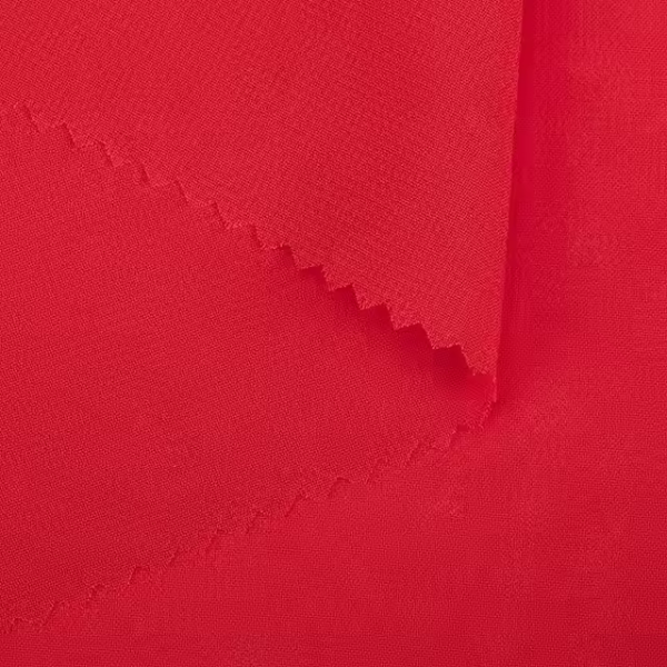 Anti-static Tear-resistant Shrink-resistant 100% Polyester Solid Chiffon Fabric for Dress - Image 2