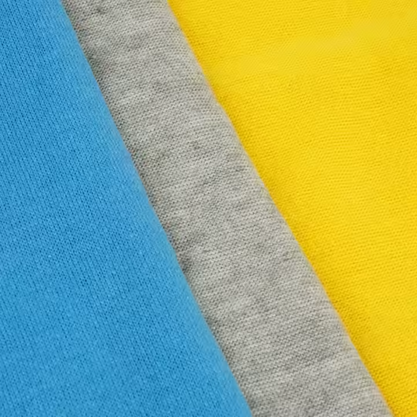 65% Polyester 35% Cotton Skin-friendly Knitted TC Melange Single Jersey Fabric