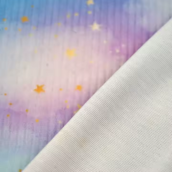 100% Polyester Printing Warm Rib Knit Velvet Fabric for Sweatpants - Image 3