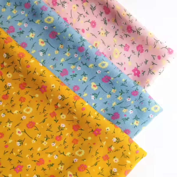 100% Rayon Viscose Eco-Friendly Printed Challis Woven Fabric for Dress - Image 4