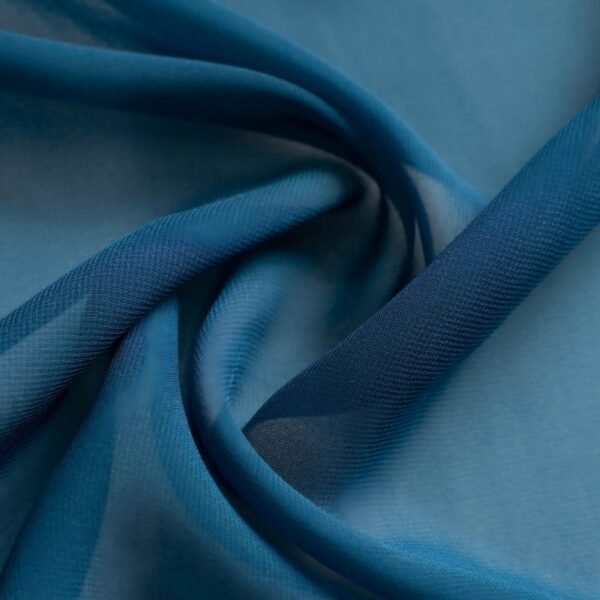 Anti-static Tear-resistant Shrink-resistant 100% Polyester Solid Chiffon Fabric for Dress - Image 4
