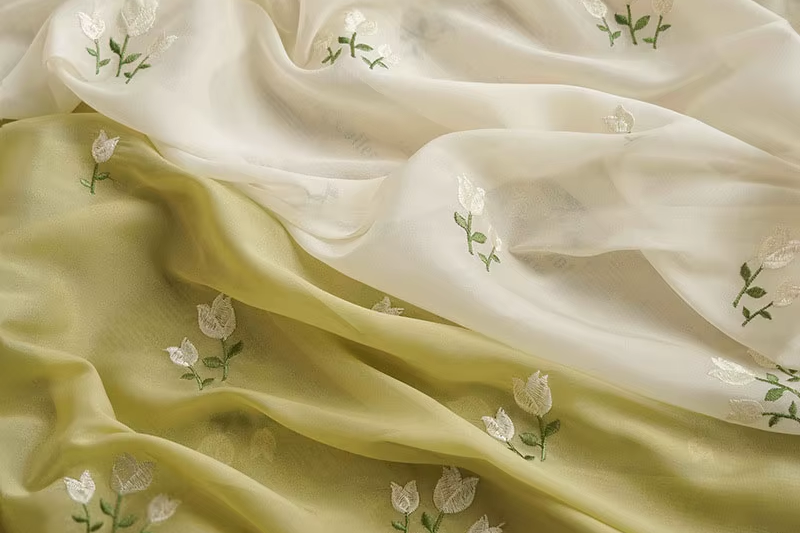 Custom Embroidered Fabric​