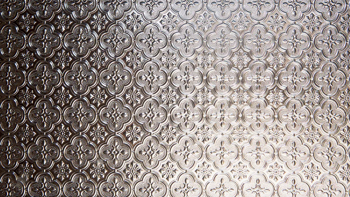 Emboss Print Fabric in Fashion