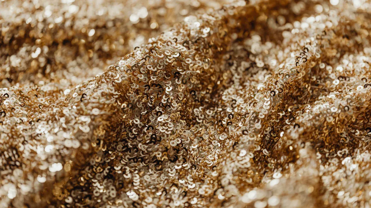 How Glitter Chiffon Fabric Brings Magic to Your Fashion Creations