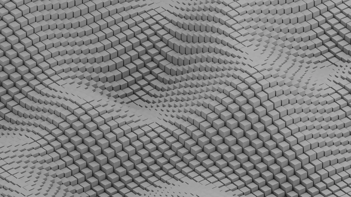 Flocked Mesh Fabric in Fashion