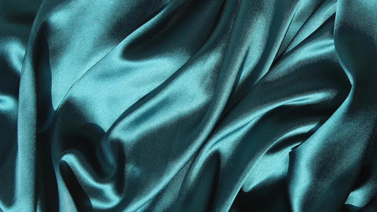 Printed Satin Fabric in Home Decor