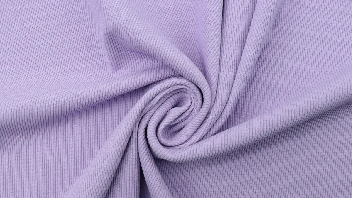 How ribbed lycra fabric supports movement and durability in activewear