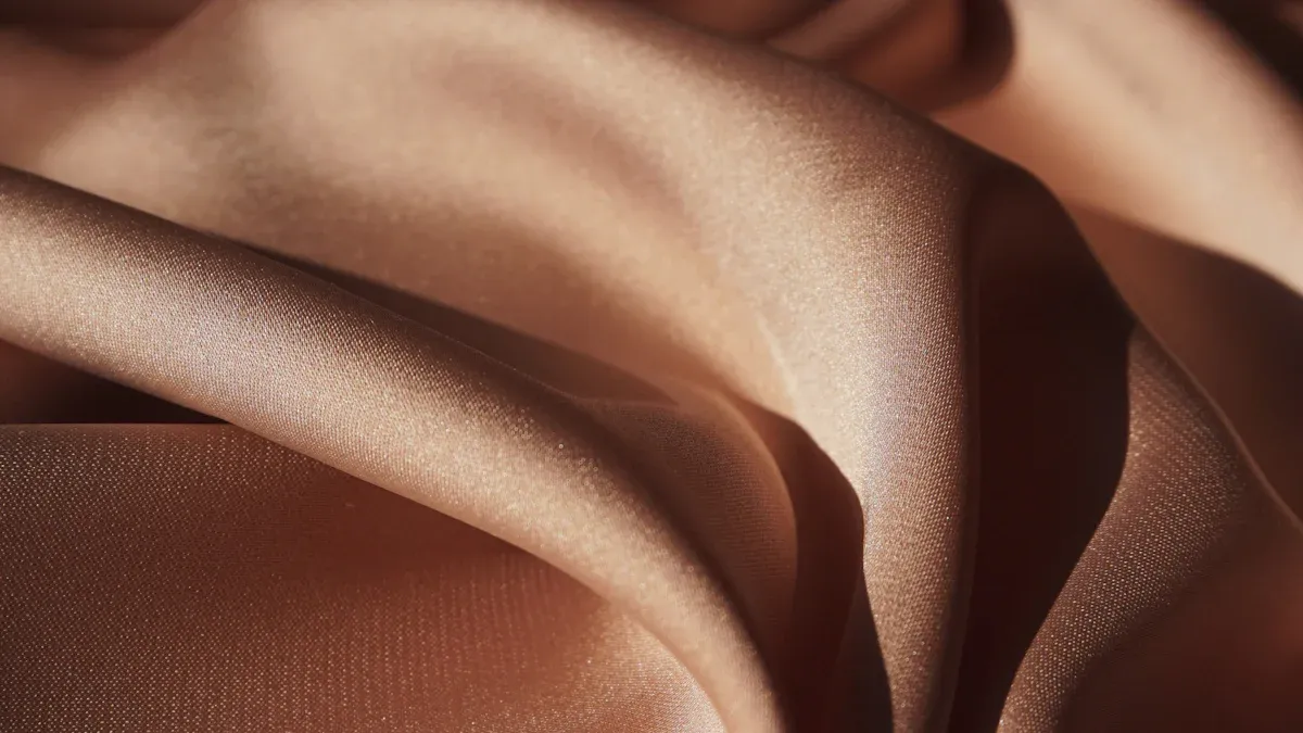 Ribbed Satin Fabric in Fashion