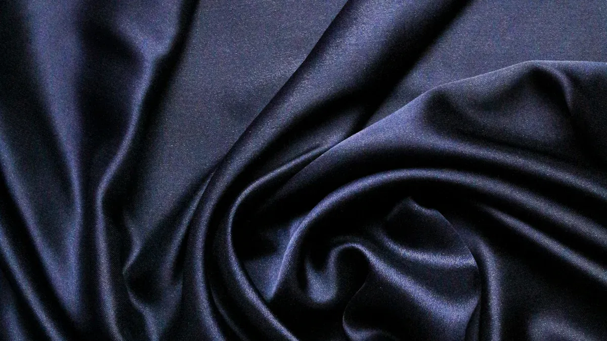 Polyester satin fabric fits every home style