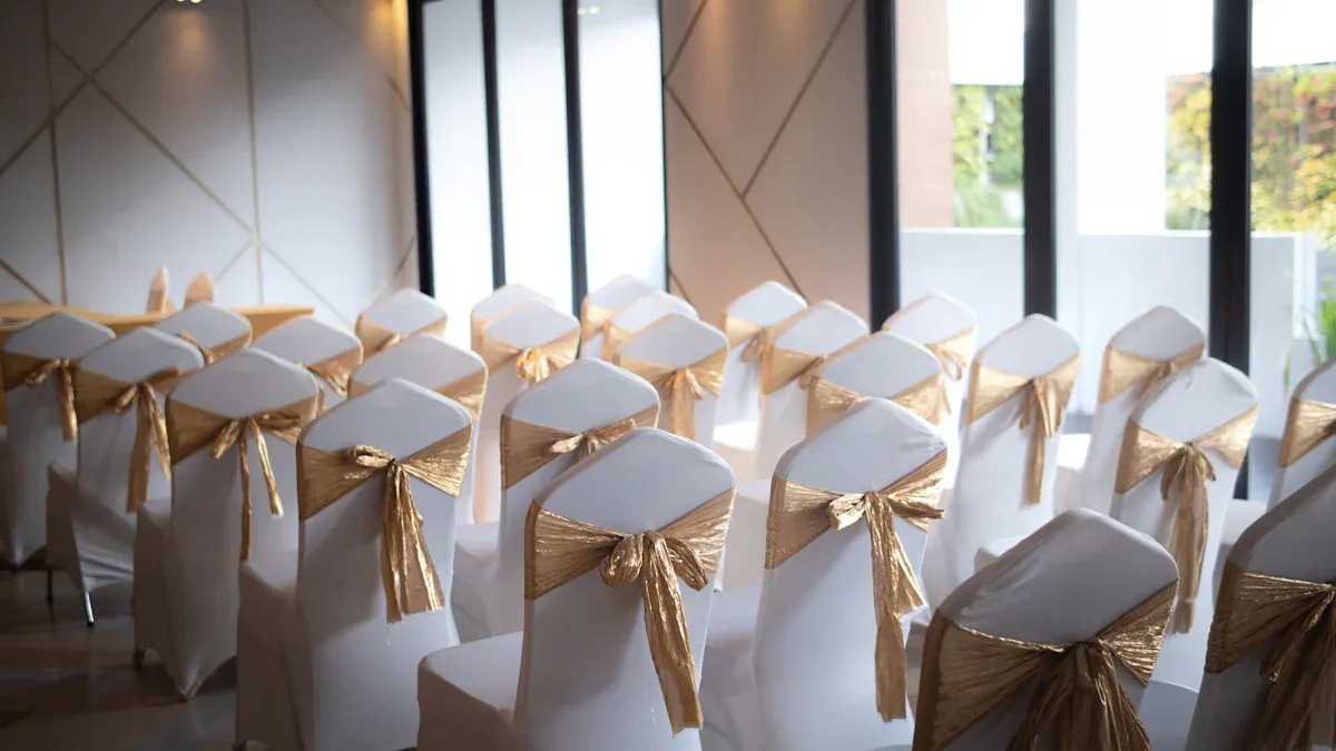 Satin Chair Sashes and Covers
