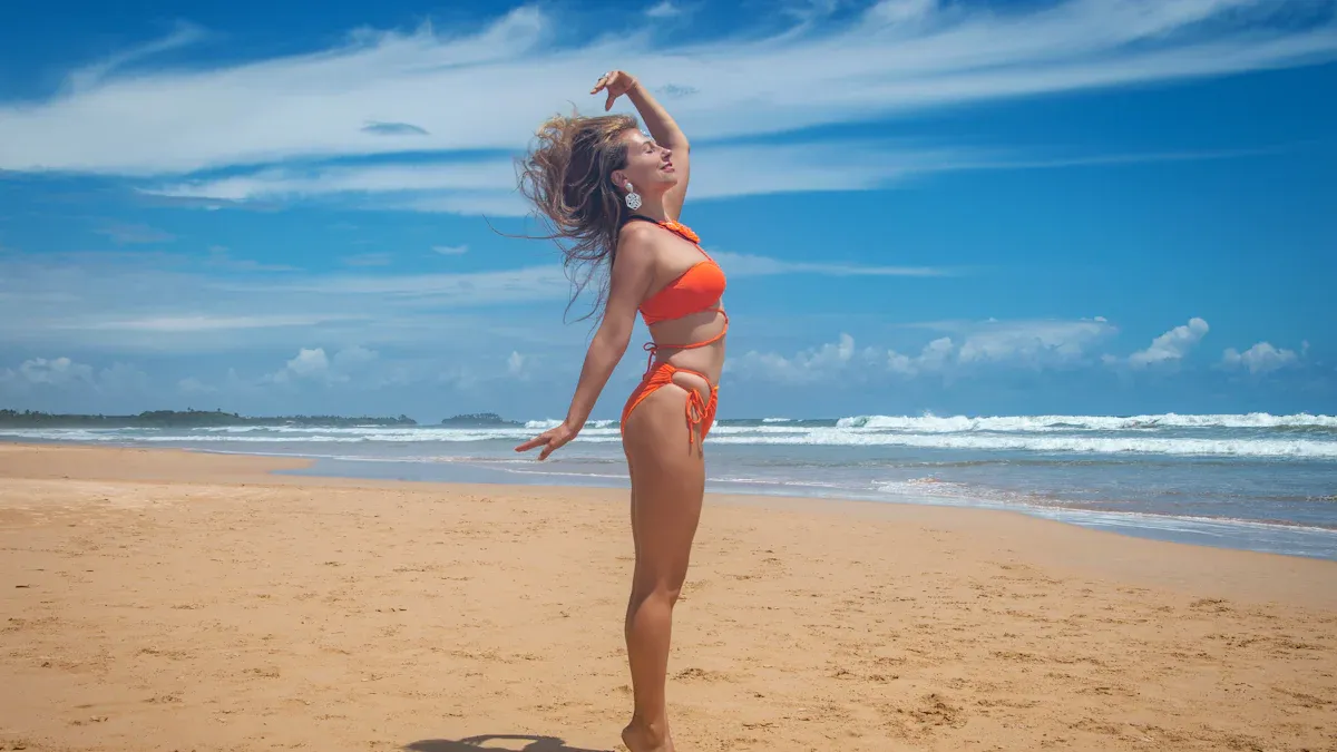 Swimwear Spandex Fabric: Quick-Drying and Lightweight