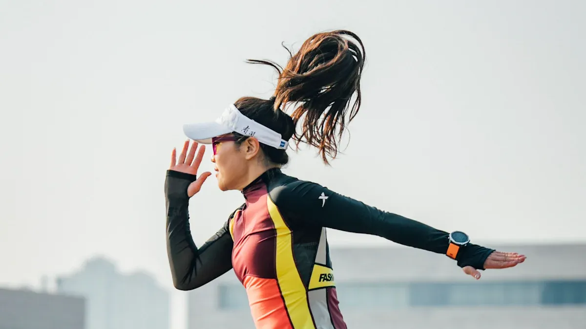 Custom Printed Spandex Fabric in Sportswear