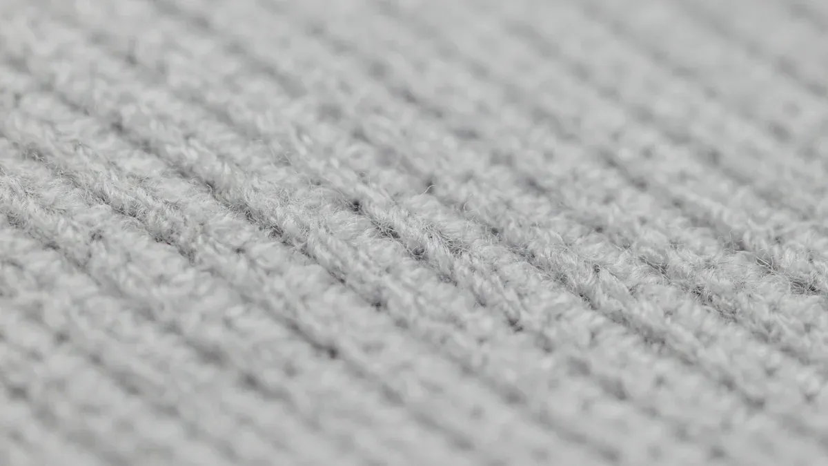 A Focus on Texture in Cotton Jersey Knit Fabric