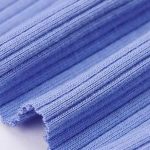 What is ribbed cotton fabric called?